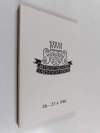 Arvohuutokaupat 26.-27.4.1986