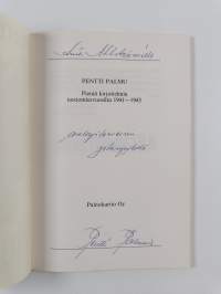 Nostomiehiä (signeerattu, tekijän omiste)