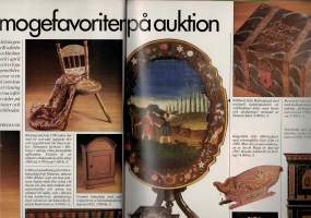 Antik &amp; Auktion N:o 7/8 1996 . Upeita kuvia  niin talonpoikaisesineistä kuin &quot; siniveristenkin &quot; esineistä ja kalusteista