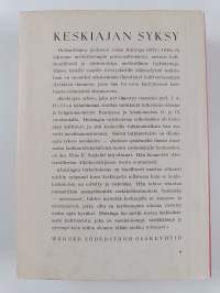 Keskiajan syksy : elämän ja hengenmuotoja Ranskassa ja Alankomaissa 14. ja 15. vuosisadalla