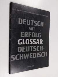 Deutsch mit Erfolg Deutsch-Schwedisch , Glossar :