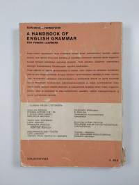 A handbook of English grammar for Finnish learners