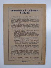 suomalaista kirjallisuutta kouluille 1