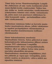 Peltojen perintö - MTK-Lempäälän menneet vuosikymmenet