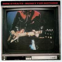 Rock yhtye Dire Straits  kappaleet : Money for Nothing ja Love over Gold vuonna 1985.