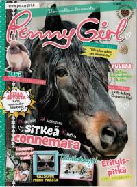 Penny Girl  1 / 16. Tietoa hevosista ja muistakin eläimisä, jopa kakku ohje 18 sivun mittainen sarjakuva  Storm  hevosesta Sivuja 52 Kaksi hevos julistetta