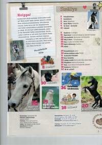 Penny Girl 8 /15.Tarinaa hevosista mutta koirista jopa Saukostakin 5:n sivun sarjakuva Hyökyaalto sekä 14 sivun sarjis Stable Mates. Kaksi hevos julistetta Sivuja 52