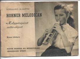 Sopraano- ja Altto Hohner Melodican Helppotajuiset soitto-ohjeet