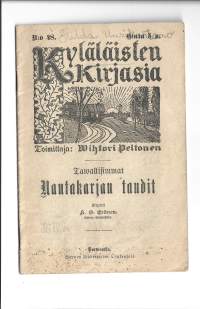 Kyläläisten kirjasia nr 48  - Nautakarjan taudit 1908