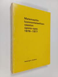 Matemaattis-luonnontieteellisen osaston opinto-opas