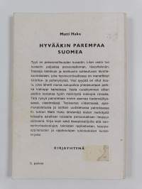 Hyvääkin parempaa suomea