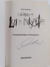 Viinipiru ja lupa läikyttää : toisinajattelijan viiniaapinen (signeerattu)