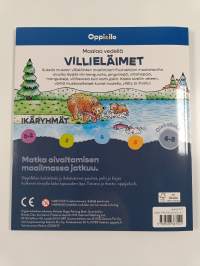 Maalaa vedellä villieläimet -puuhakirja 6-99 v : Vesi tuo värit näkyviin!