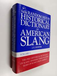 Random House historical dictionary of American slang, Vol. 1 - A - G
