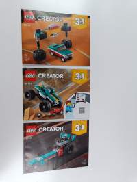 Lego creator 31101 (3 vihkoa)