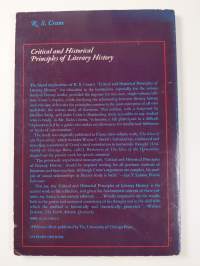 Critical and historical principles of literary history