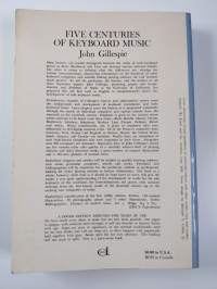 Five Centuries of Keyboard Music : An Historical Survey of Music for Harpsichord and Piano