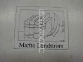 Ex Libris Marita Lundström -kirjanomistajamerkki