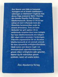 Verkligheten öppnar sig - läsning och uppenbarelse i Paul Ricoeurs bibelhermeneutik
