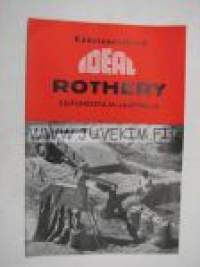 Ideal Rothery viljan esipuhdistaja-lajittelija -myyntiesite