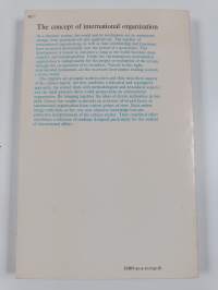 The concept of international organization