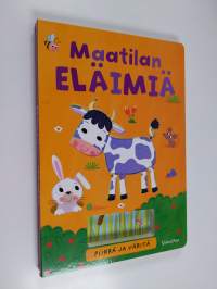 Maatilan eläimiä : piirrä ja väritä