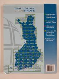 WSOY tiekartasto Suomi Finland = Vägatlas = Road atlas = Strassenatlas = Atlas routier = Atlas dorog