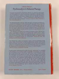 Psychoanalysis and behavior therapy : toward an integration
