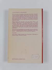 A dictionary of philosophy