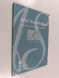 Acta sociologica vol. 50 no. 1 march 2007
