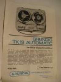 Grundig TK19 automatic -myyntiesite