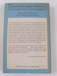 Science, technology &amp; society in seventeenth century England