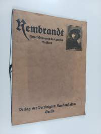 Rembrandt zwölf gravuren des großen meisters