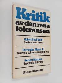 Kritik av den rena toleransen