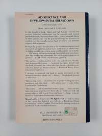 Adolescence and developmental breakdown : a psychoanalytic view