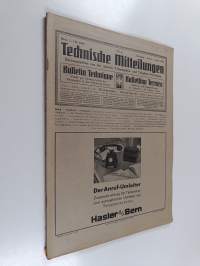Technische Mitteilungen No 6