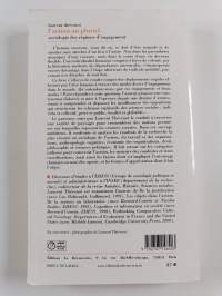 L&#039;action au pluriel : sociologie des régimes d&#039;engagement
