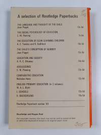 An introduction to the philosophy of education