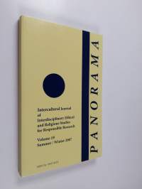 Panorama : Intercultural journal of interdisciplinary ethical and religious studies for responsible research Vol. 19 summer / winter 2007