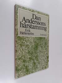 Dan Anderssons härstamning : svenskt och finskt