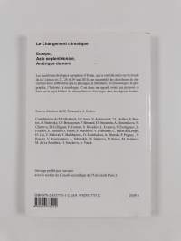 Le changement climatique : Europe, Asie septentrionale, Amérique du Nord