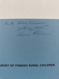 Nutrition Survey of Finnish Rural Children (signeerattu, tekijän omiste)