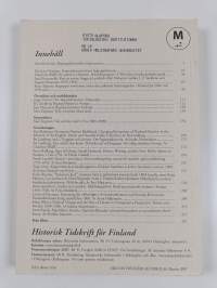 Historisk tidskrift för Finland 1/2007
