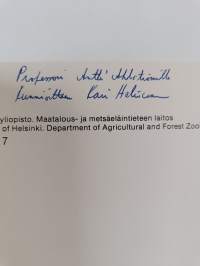 Ecology of the Pine Bark Bug - Aradus Cinnamomeus (Heteroptera, Aradidae). A Forest Entomological Approach (signeerattu, tekijän omiste)