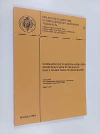 Estimation of Evapotranspiration from Peatlands by Means of Daily Water Table Hydrographs (signeerattu, tekijän omiste)