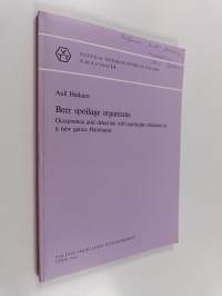 Beer Spoilage Organisms - Occurrence and Detection with Particular Reference to a New Genus Pectinatus (signeerattu, tekijän omiste)