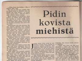 Viikonloppu, n:o 39, 1959 Filmi tähtiä, kertomuksia , sarjakuvakin. Sivuja 36. Sivut tallella, ehjä