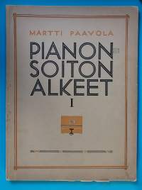 Pianonsoiton alkeet I -II.   (Musiikki, nuotit)