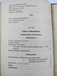 Sähkökoneet - viat, hoito, kytkeminen ja tehon laskeminen (Tietoja sähköalalta. III vihko)