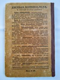 Sähkökoneet - viat, hoito, kytkeminen ja tehon laskeminen (Tietoja sähköalalta. III vihko)